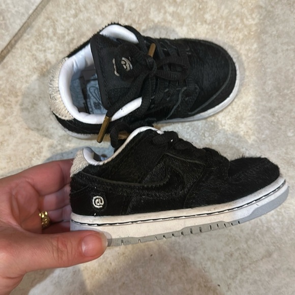 Nike SB Dunk Low Medicom Toy Be@rbrick 6c Toddler Bearbrick - Picture 1 of 8